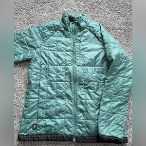The North Face circular packable lightweight jacket spring fall medium m